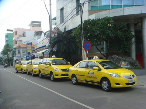 taxi vàng nha trang